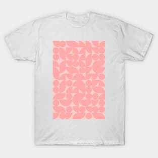 Pinkish Adorable Geometric Pattern Girly - Shapes T-Shirt